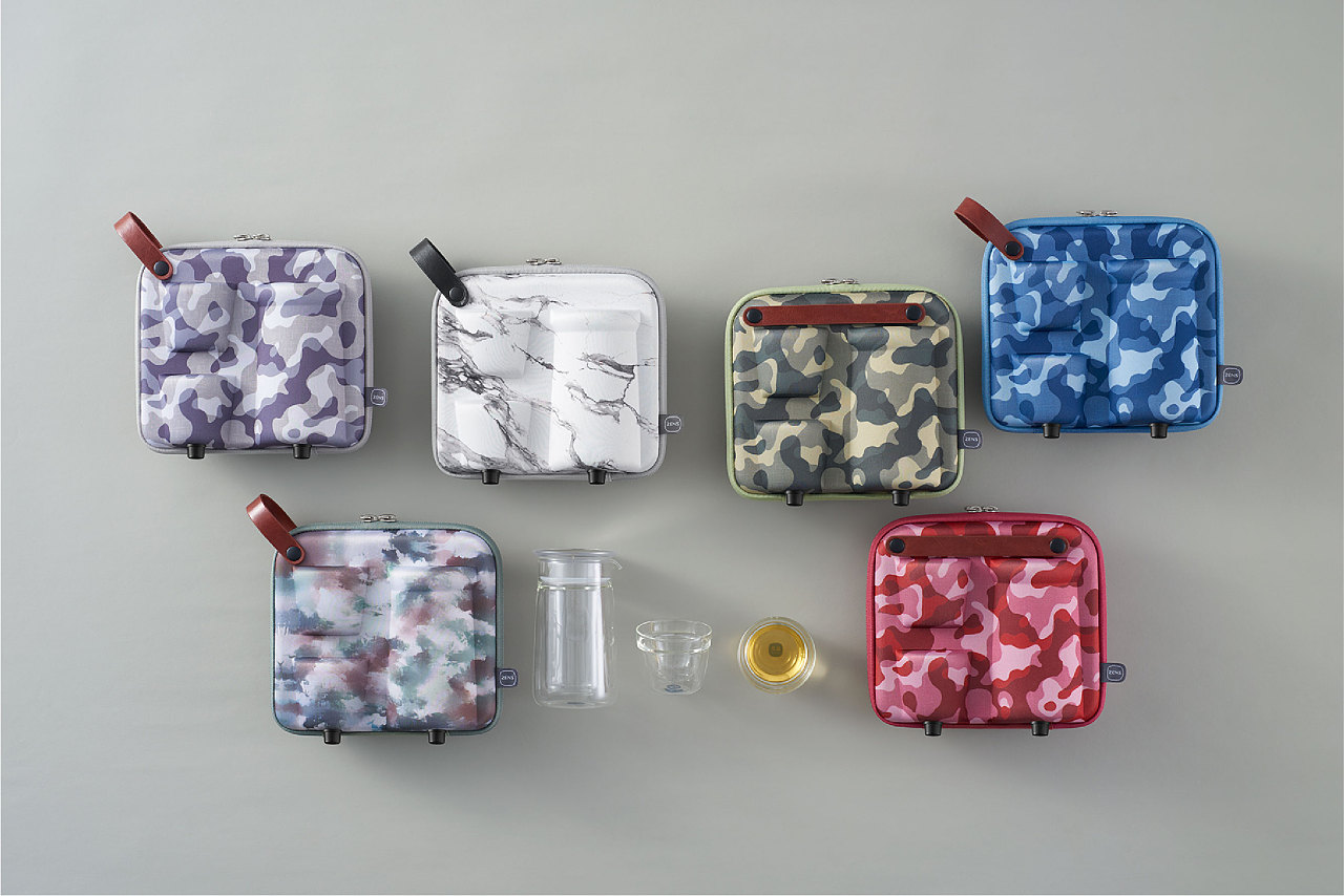 故宫文化千里江山图便携旅行茶具 匠心与诗意的融合